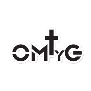 OMtyG Sticker (Black)