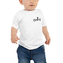 Load image into Gallery viewer, Baby Jersey Short Sleeve Tee (Black Logo)